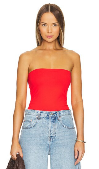 Susana Monaco Tube Top in Red. - size S | Revolve Clothing (Global)