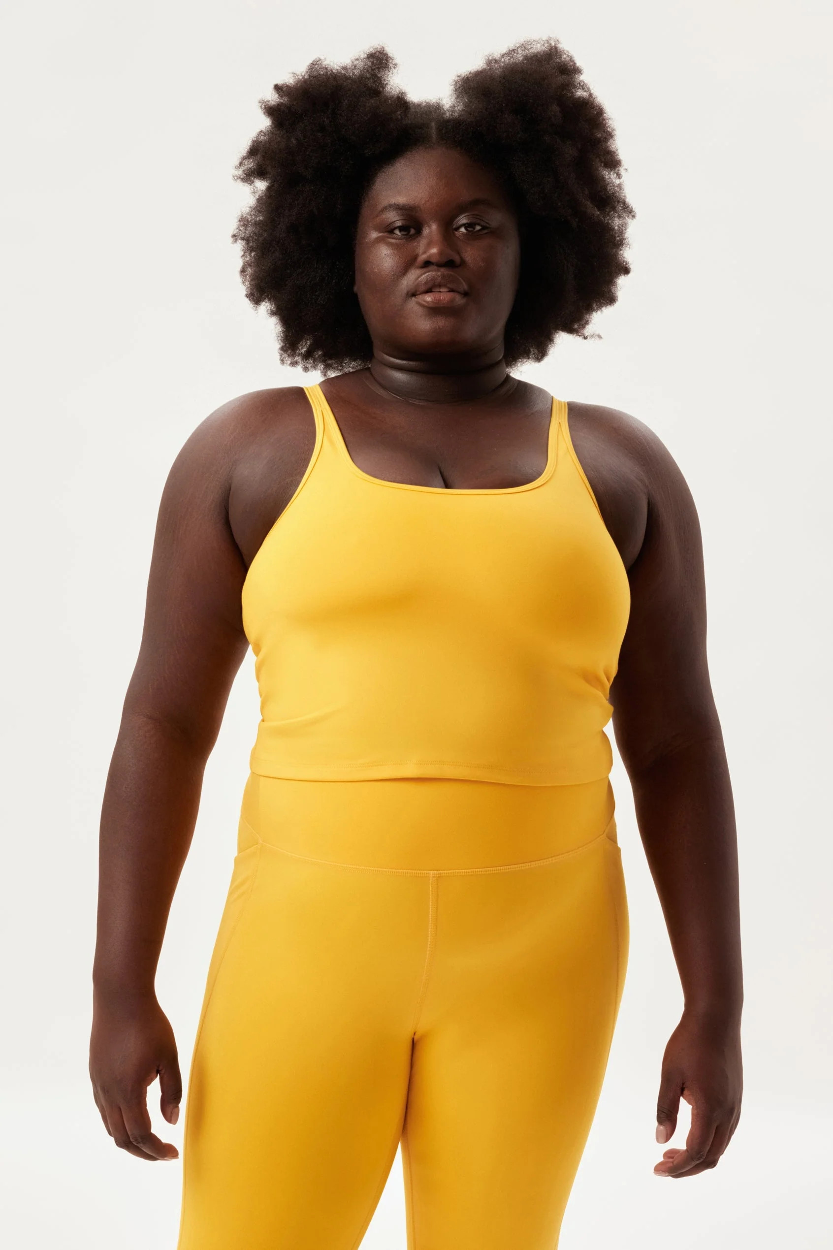 Citrine Gemma Scoop Tank | Girlfriend Collective