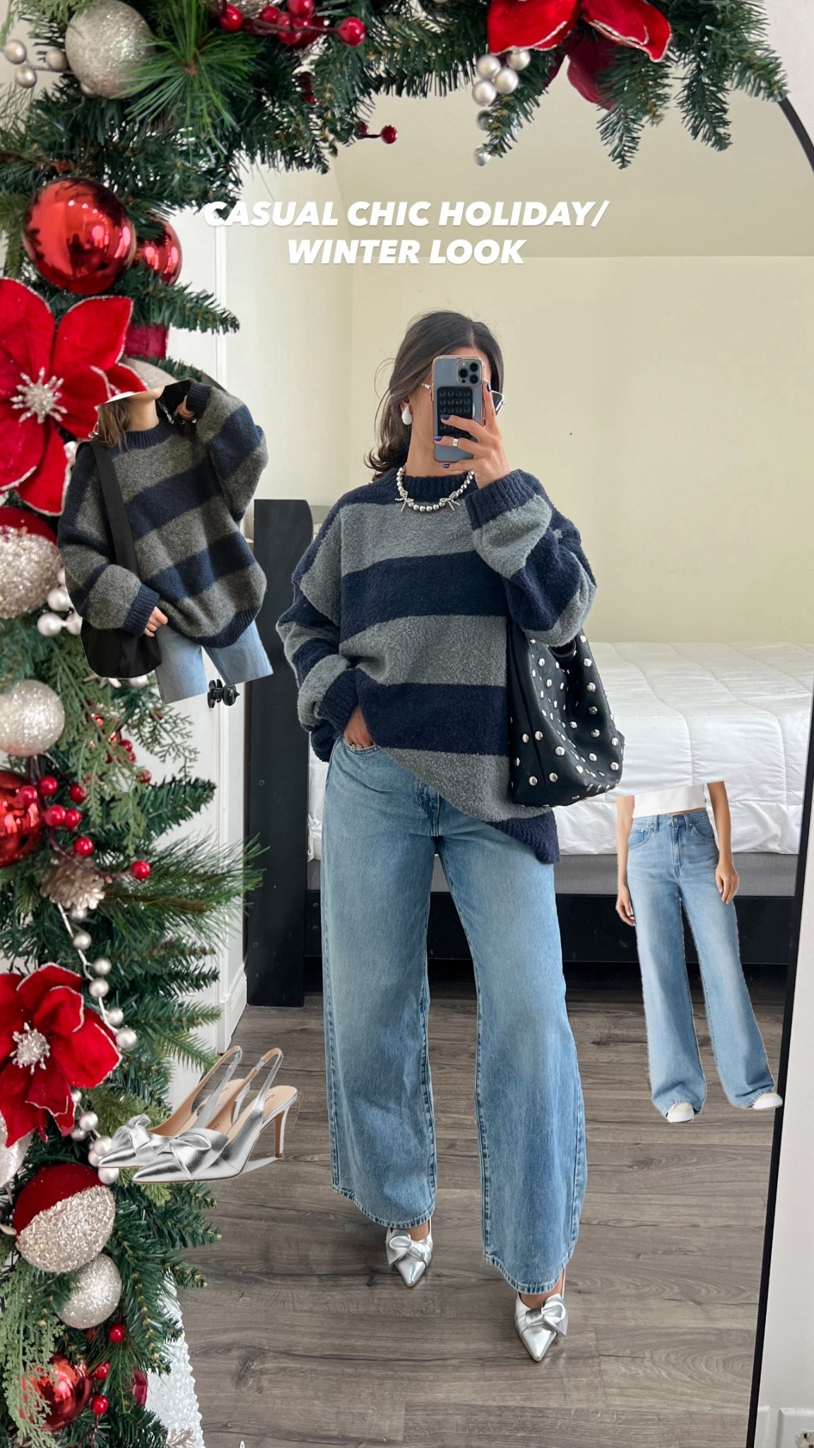 Casual chic holiday/winter look 

#LTKHoliday #LTKSeasonal #LTKFindsUnder50