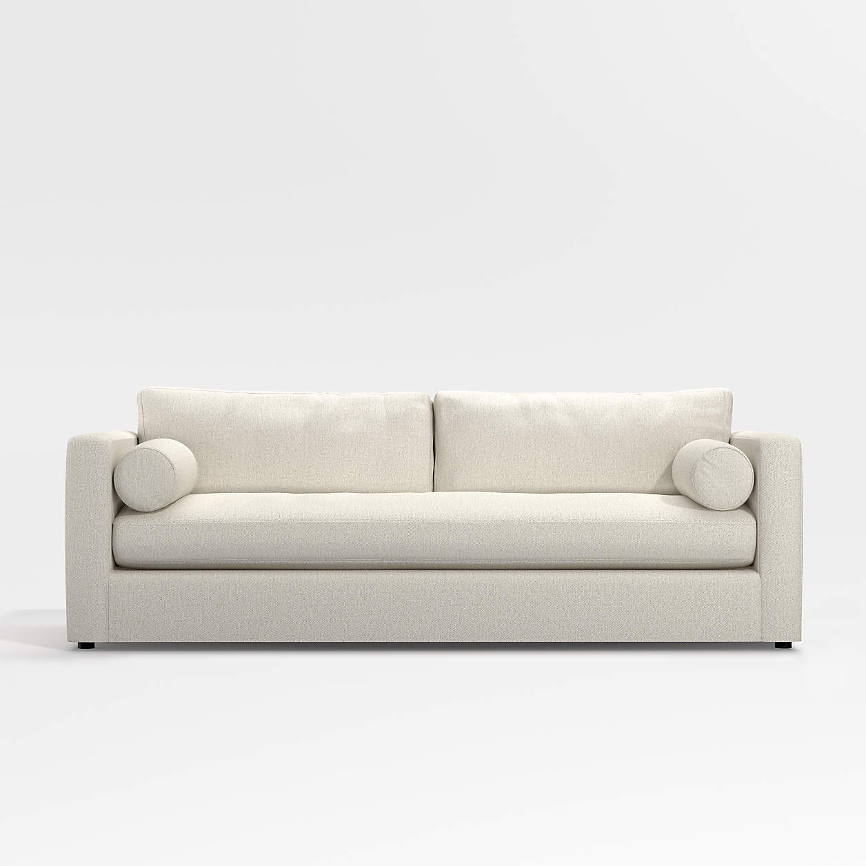 Aris 82" Queen Sleeper Bench Sofa + Reviews | Crate & Barrel | Crate & Barrel