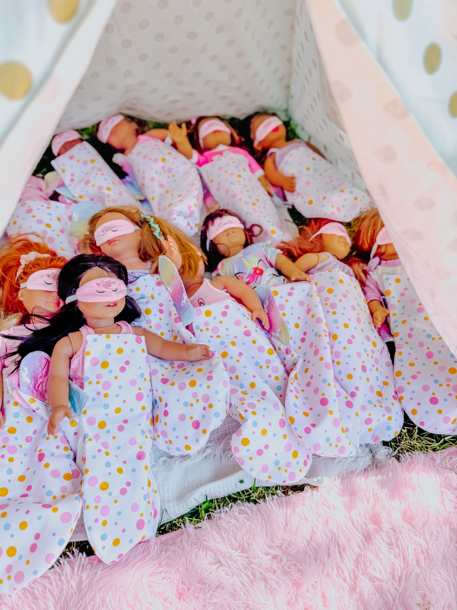 Doll slumber party! 

Doll Birthday Party. American Girl Doll. 7th Birthday Party. Girls Birthday Party. 

#LTKParties #LTKFamily #LTKKids