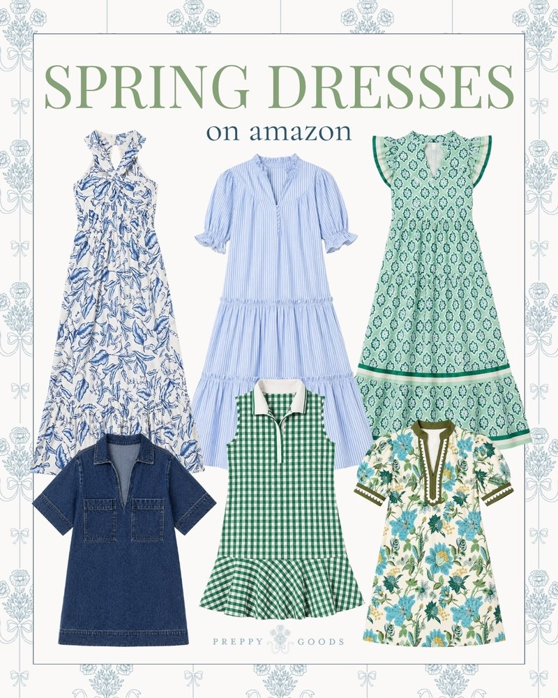 These spring dresses are such good Amazon finds for the season. From classic blue and white prints to fresh greens and easy denim, they all have that effortless, put-together look.

#LTKootd #LTKgrwm #LTKSeasonal