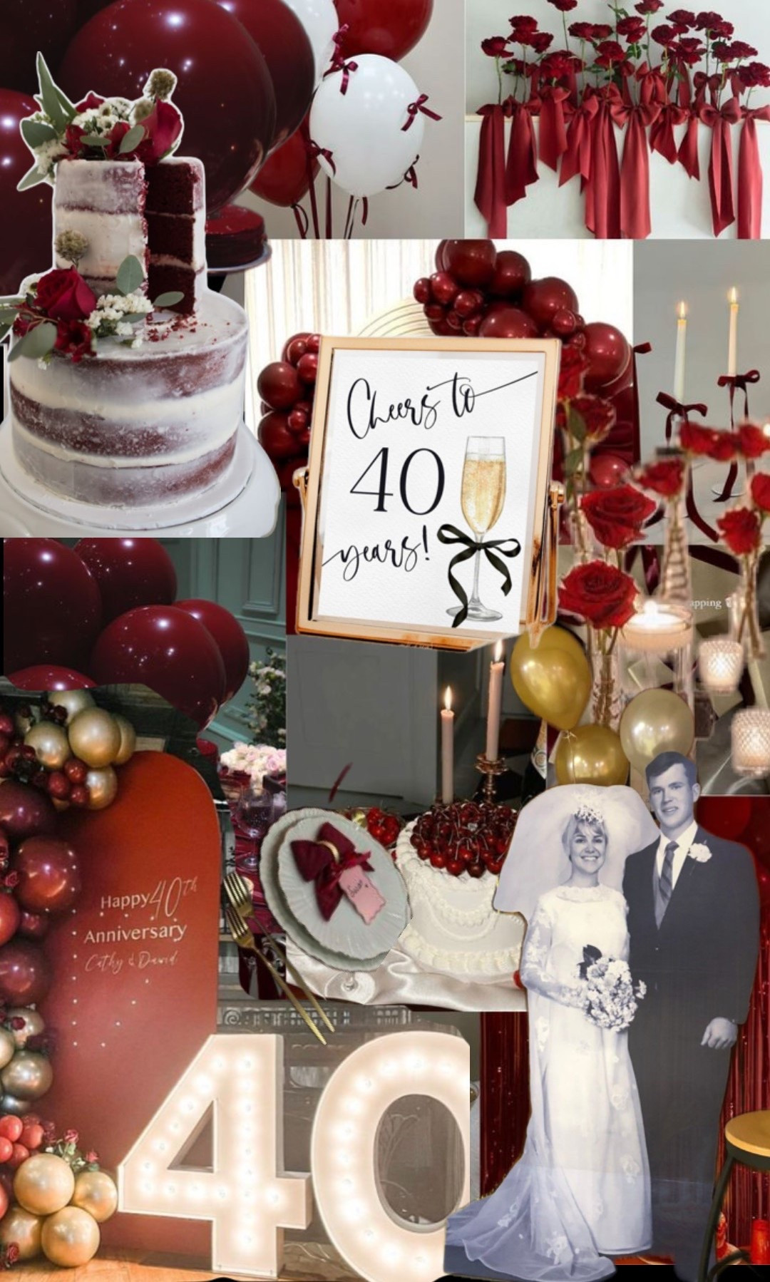We just celebrated our parents 40th wedding anniversary… Here’s everything we ordered! 🥂🌹

#anniversary #party #partydecor 

#LTKHome #LTKWedding #LTKdayinmylife