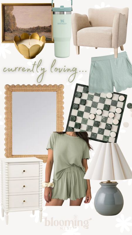 Currently loving! I bought this checkerboard on our trip to Waco. Such a fun piece 

THEBLOOMINGNEST home decor mirror Stanley artwork chair lamp shorts scallop Amazon tj maxx side table pjs cozy checkerboard magnolia Abercrombie bed bath and beyond 

#LTKSeasonal #LTKHome #LTKStyleTip