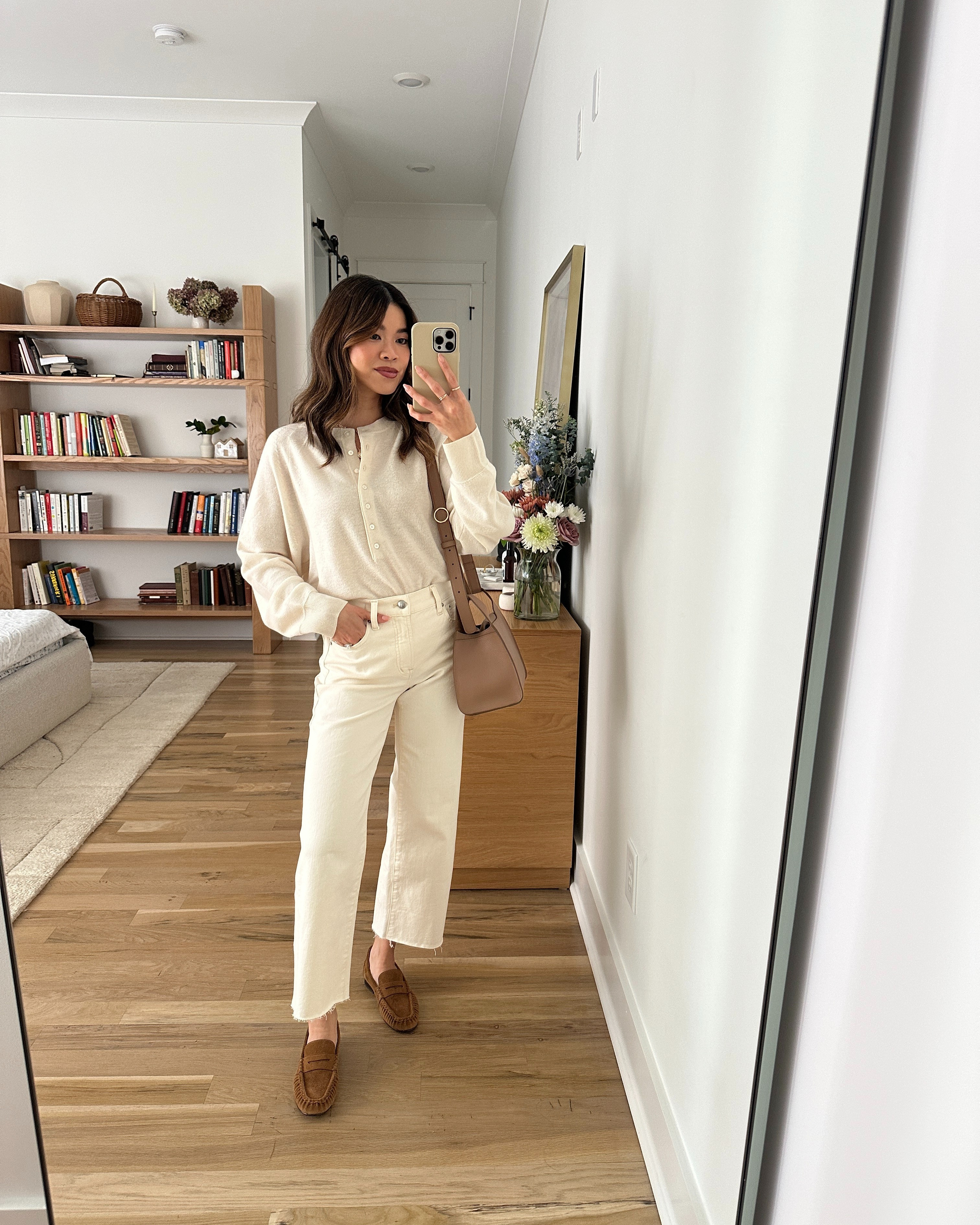  Sizing info:
• jeans size 24 petite in Vintage CanvasComfort Stretch
• sweater size XS!

petite fashion, get dressed with me, outfit inspiration, ootd, nashville outfit, Nashville influencer, petite style, vacation style, casual outfits, mom style, petite pants, spring outfits, spring outfit info, spring pants, spring outfit idea, spring top, spring bag, spring sweater, spring shoes, loafers, white jeans, white pants,  

 

 

#LTKPetite #LTKSeasonal #LTKootd