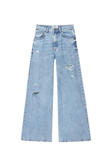 JEAN JAMBE LARGE TAILLE MOYENNE | PULL and BEAR FR