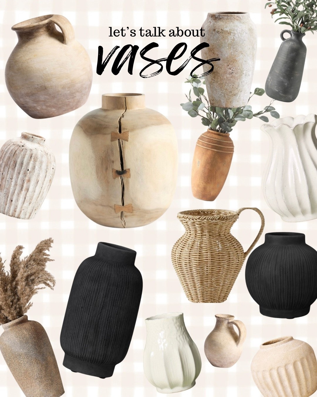 It’s getting close to Fall & Christmas decorating and now is the time to talk about vessels! Seasonal stems is my favorite way to change out my decor each season! Make sure you have plenty of vases to put those gorgeous Fall & Christmas stems and picks in. Sharing all my favs — both small and large — variety of colors — budget friendly finds and a couple spendy splurges! Check them out! 



#LTKSeasonal #LTKFindsUnder50 #LTKHome