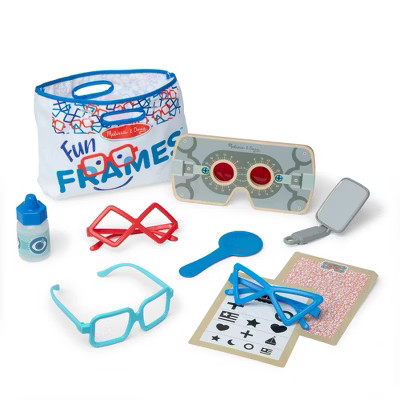 Melissa & Doug Fun Frames Eye Exam Pretend Play Set for Boys and Girls 3+ | Target
