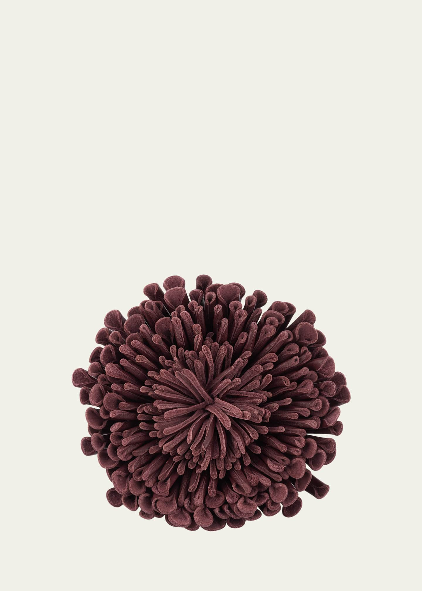 ALAIA Leather Flower Choker | Bergdorf Goodman