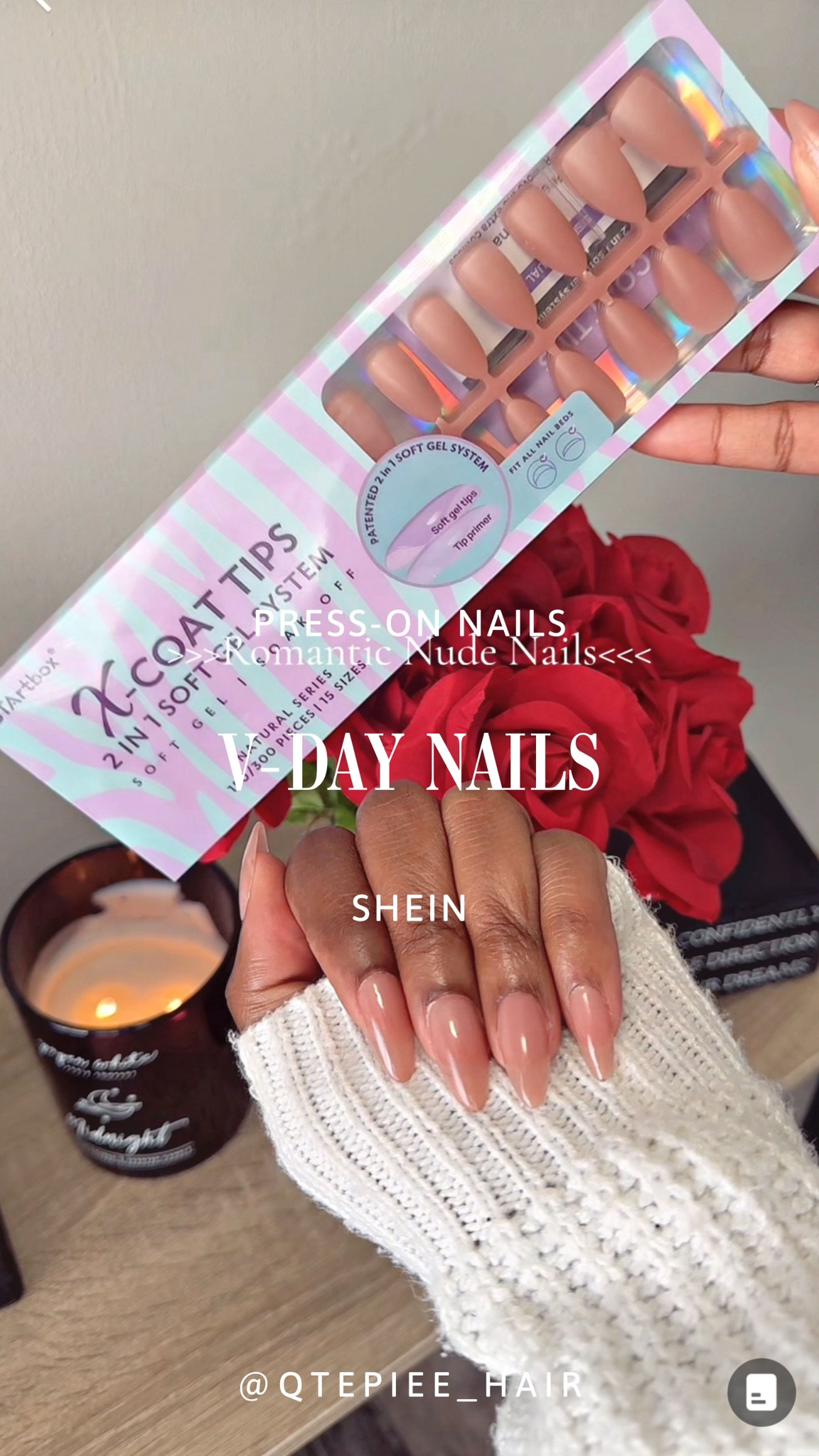 Super cute and simple, nude Valentine’s Day nails! Best press-on nail system ever!


#LTKbeauty #LTKstyletip