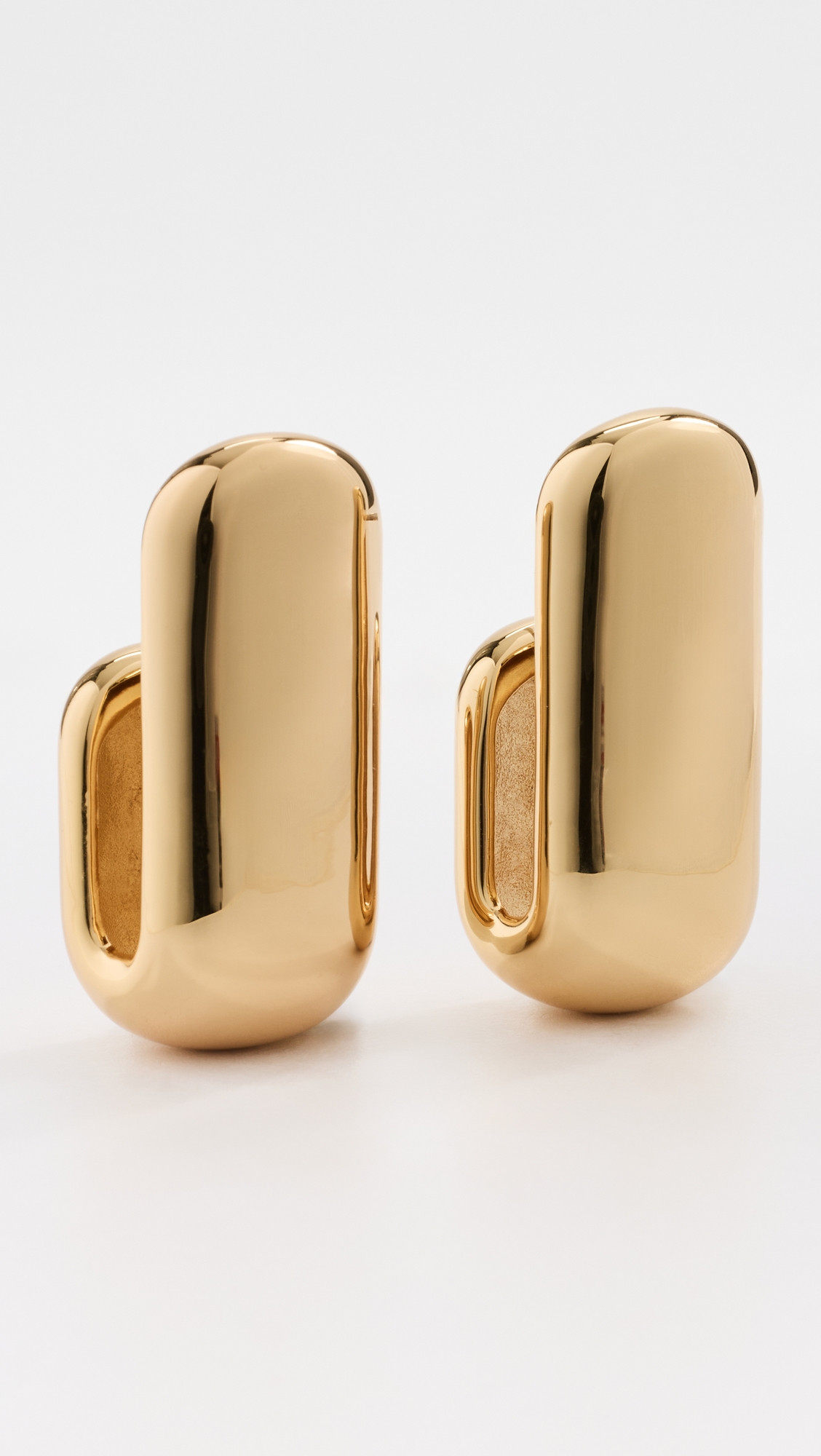 JENNY BIRD Large Leon Earrings High Polish Gold One Size | Shopbop