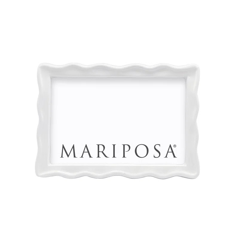 Wavy Metal Picture Frame | Birch Lane