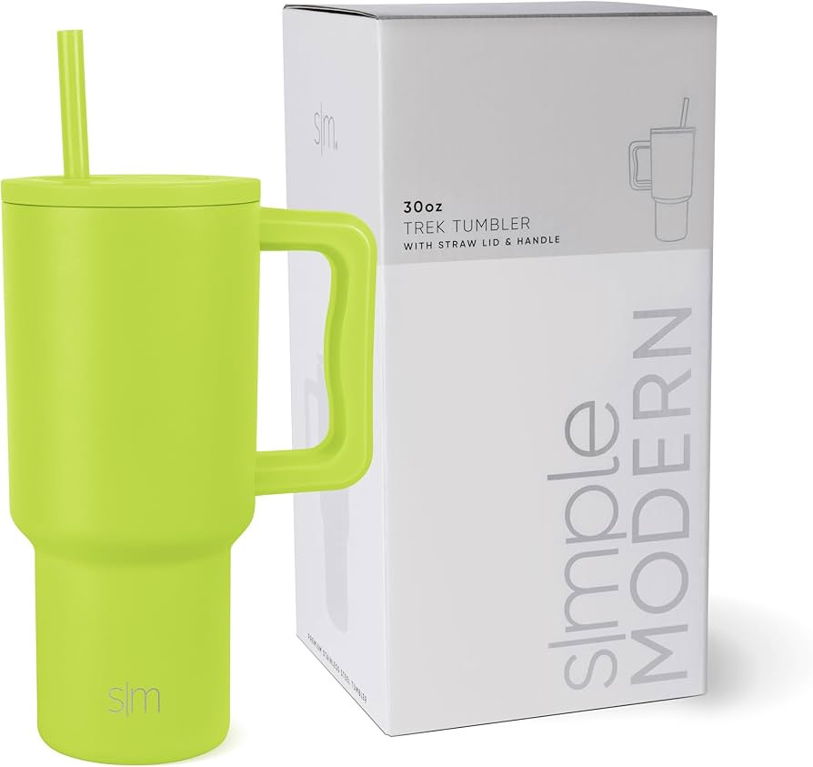 Simple Modern 30 oz Tumbler with Handle and Straw Lid | Insulated Cup Reusable Stainless Steel Wa... | Amazon (US)