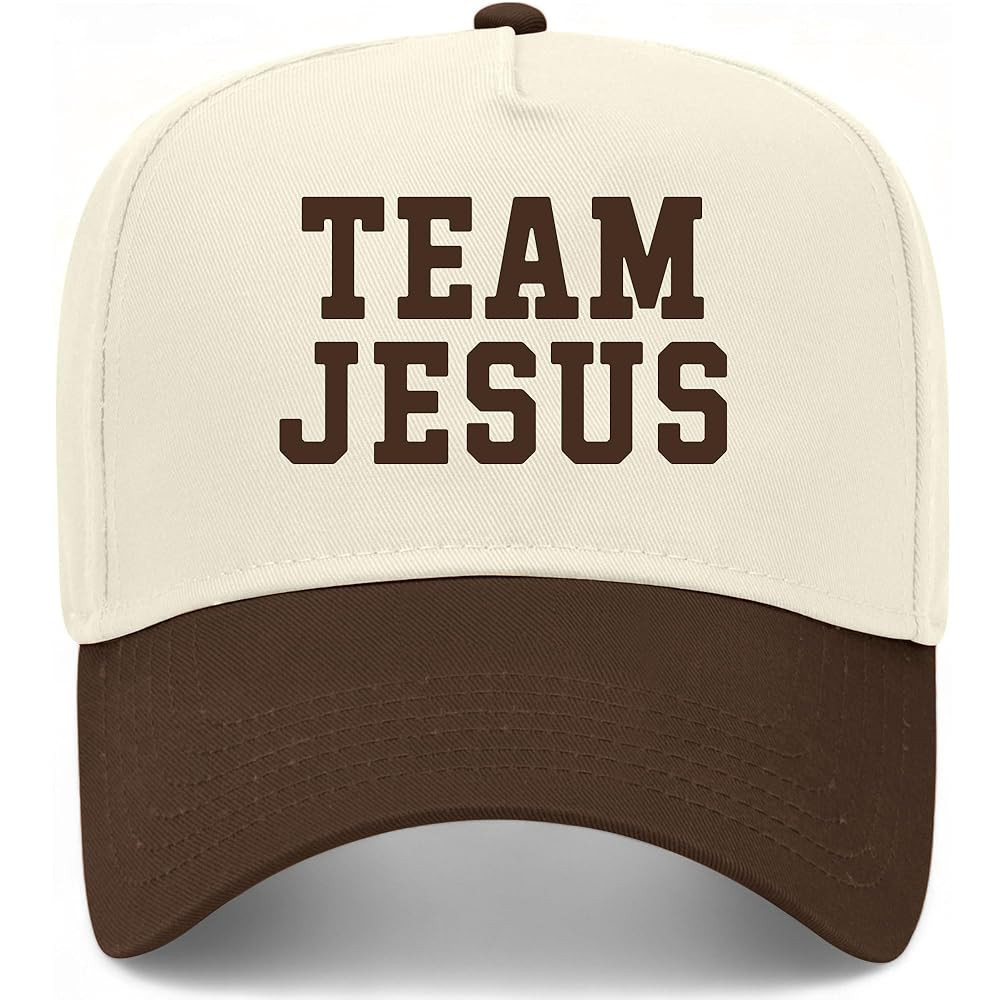 Team Jesus Vintage Trucker Hat | Premium Snapback Baseball Hat for Men & Women | Amazon (US)