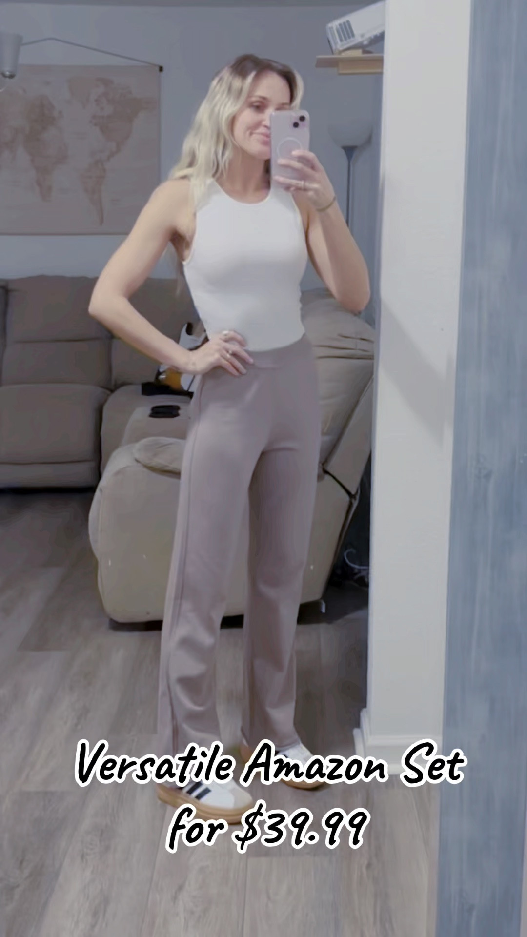 Loving this versatile set from Amazon! It’s on sale for $39.99 right now✨💕 I’m wearing a small! I got so many compliments when I wore this out. I liked being able to layer up and layer down depending on the time of day and if I was inside or outside. Simple and sassy set! Linked my white Adidas & the vest too! 


#LTKShoeCrush #LTKActive #LTKFindsUnder50