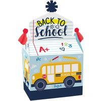 Back To School - Treat Box Party Favors First Day Of Classroom Decorations Goodie Gable Boxes Set 12 | Etsy (US)