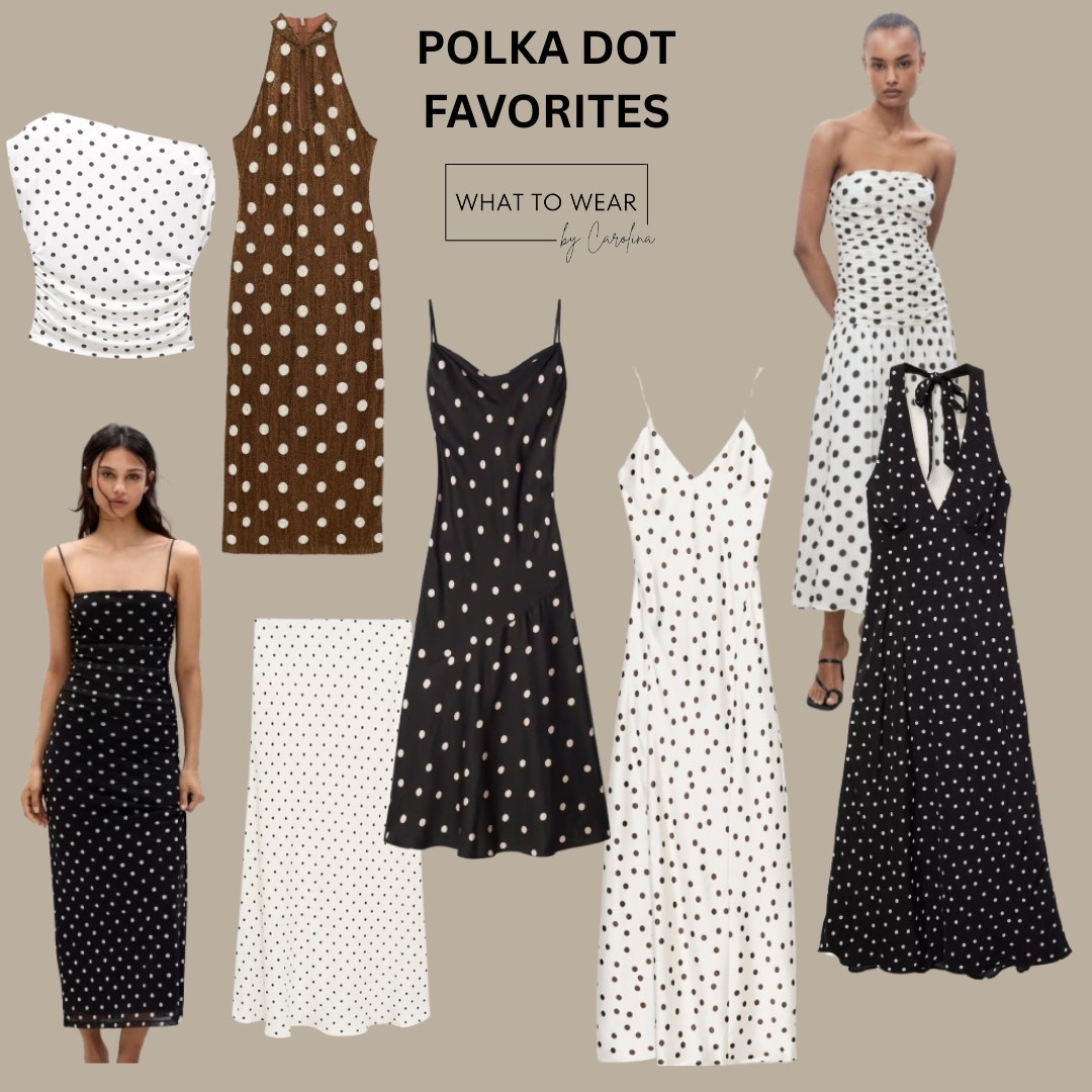 Favorite polka dot outfits 
#polkadot #polkadotdress #polkadottops

#LTKFindsUnder50 #LTKStyleTip #LTKFindsUnder100