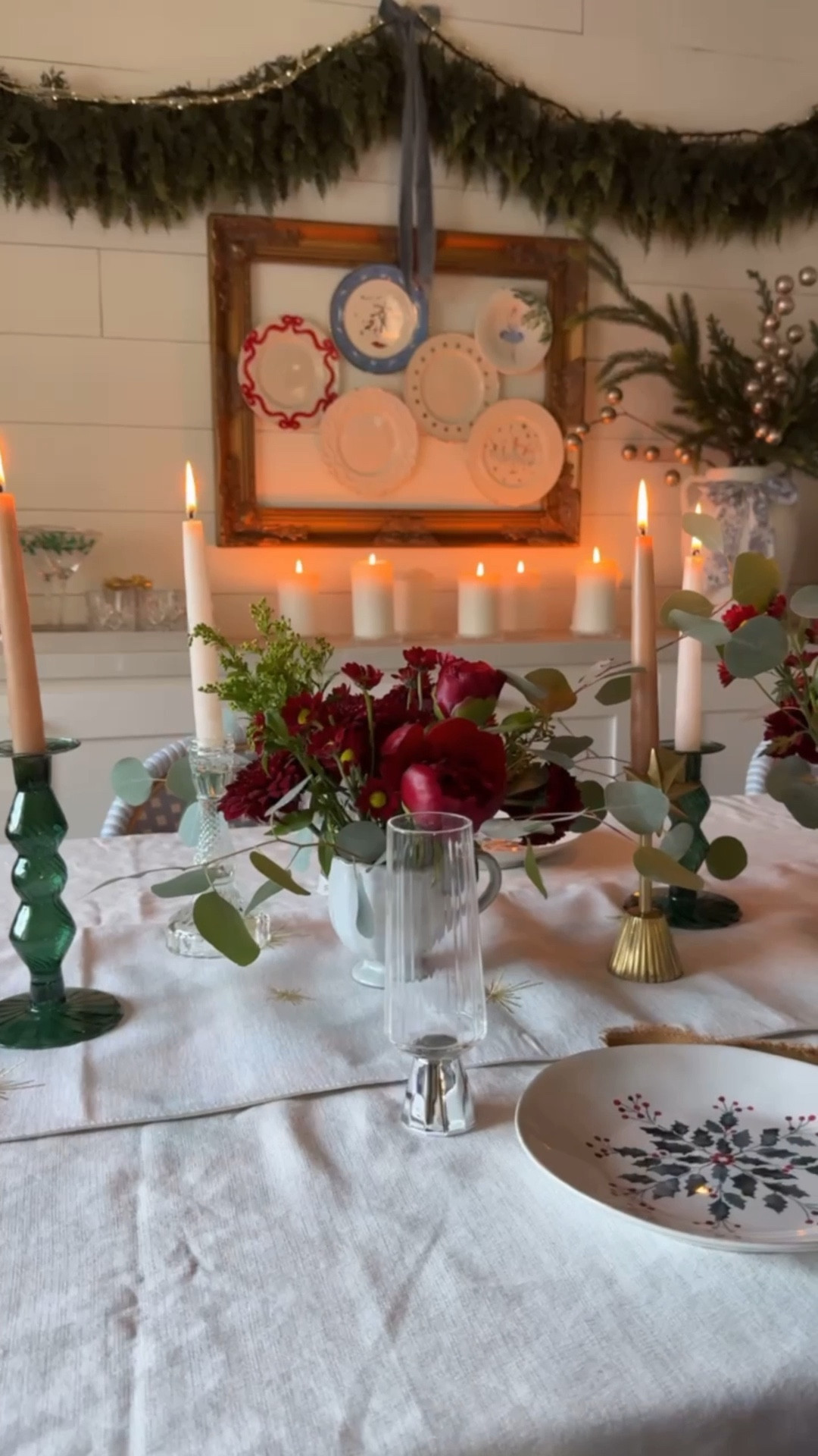 Holiday Hosting Tablescape 🎄

#LTKHoliday #LTKGiftGuide #LTKHome