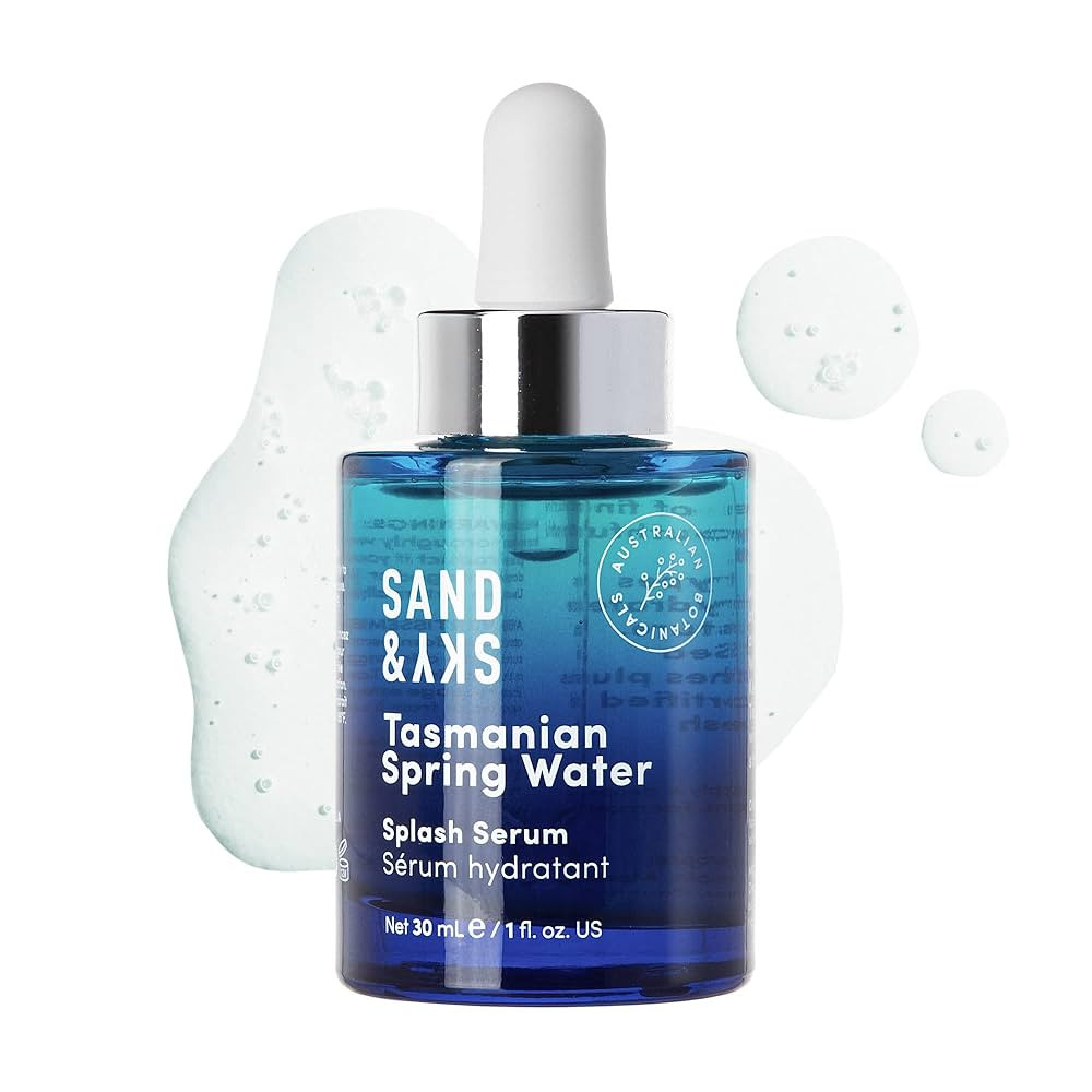 Sand & Sky Tasmanian Spring Water Hydrating Serum with Hyaluronic Acid & Probiotics - Fine Line R... | Amazon (US)