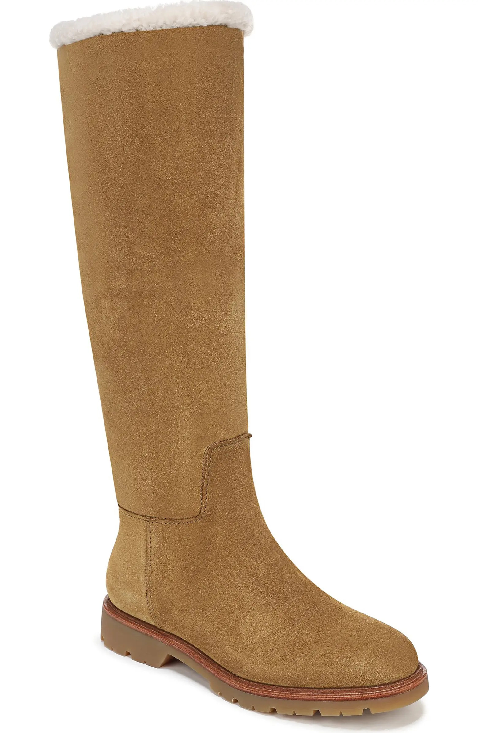 Vince Sibelle Genuine Shearling Knee High Boot (Women) | Nordstrom | Nordstrom