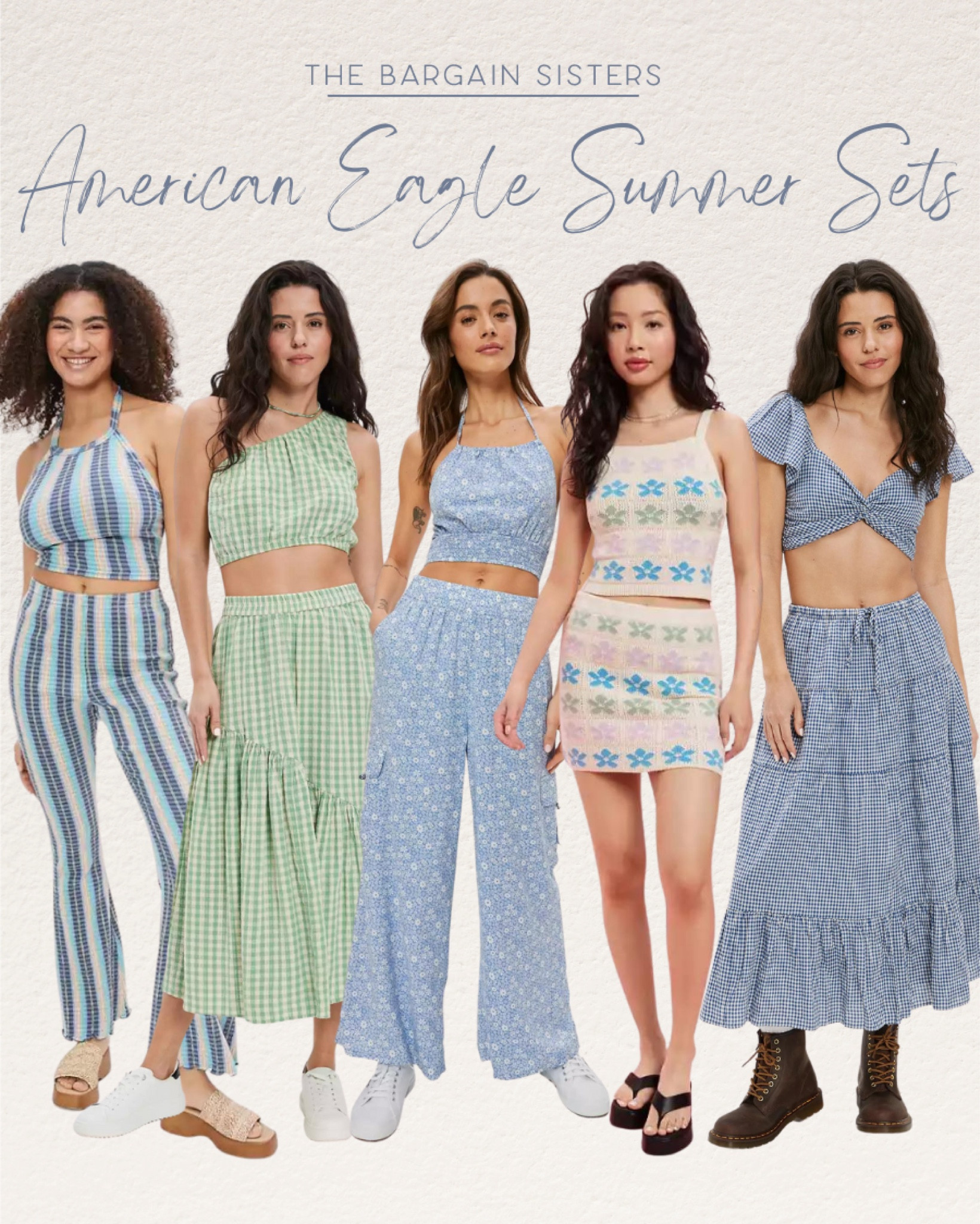 American Eagle Summer Sets 

| Midi Skirt | Halter Top | Cargo Pant | Summer Fashion 

#LTKstyletip #LTKFind #LTKunder50