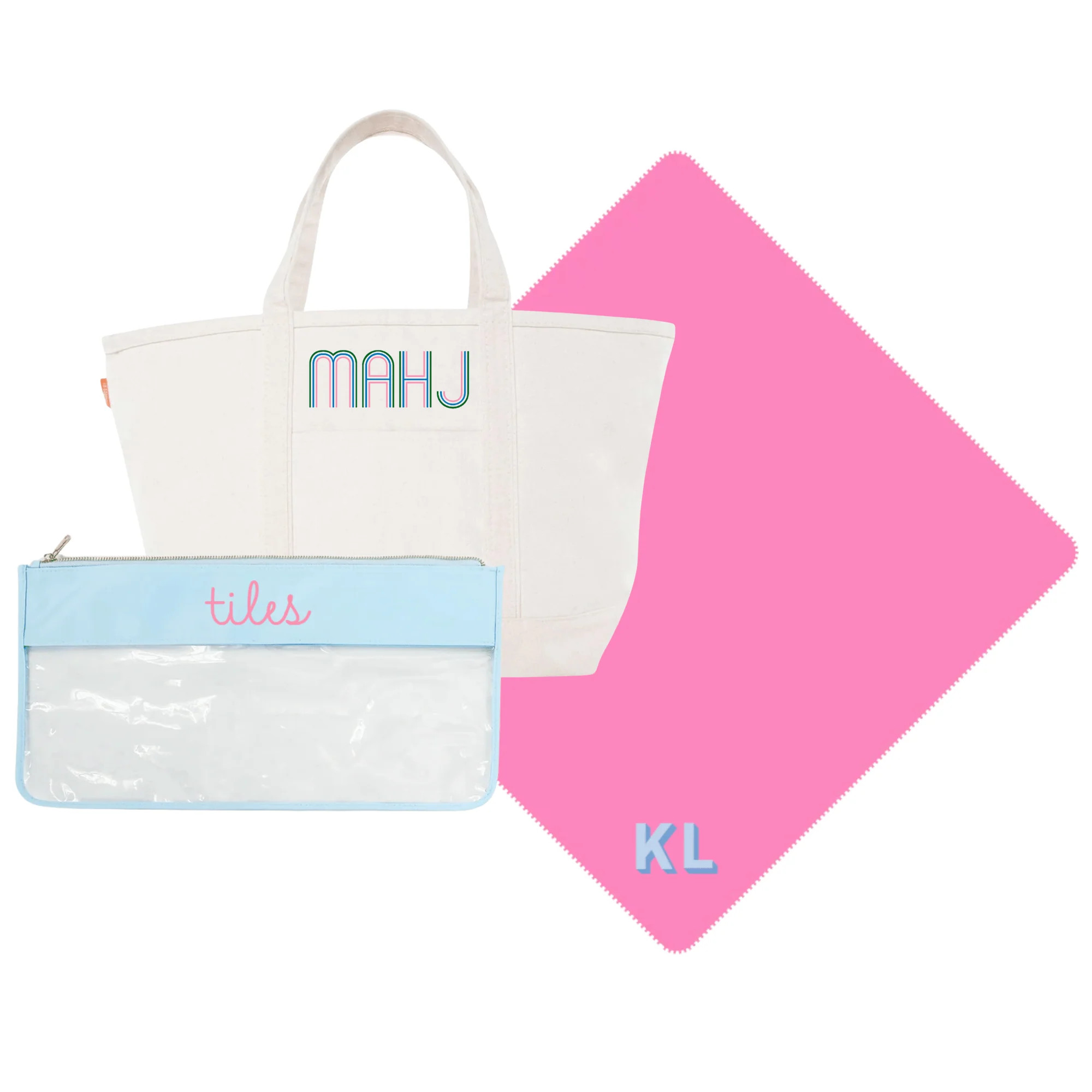Mahjong Essentials Set | Sprinkled With Pink