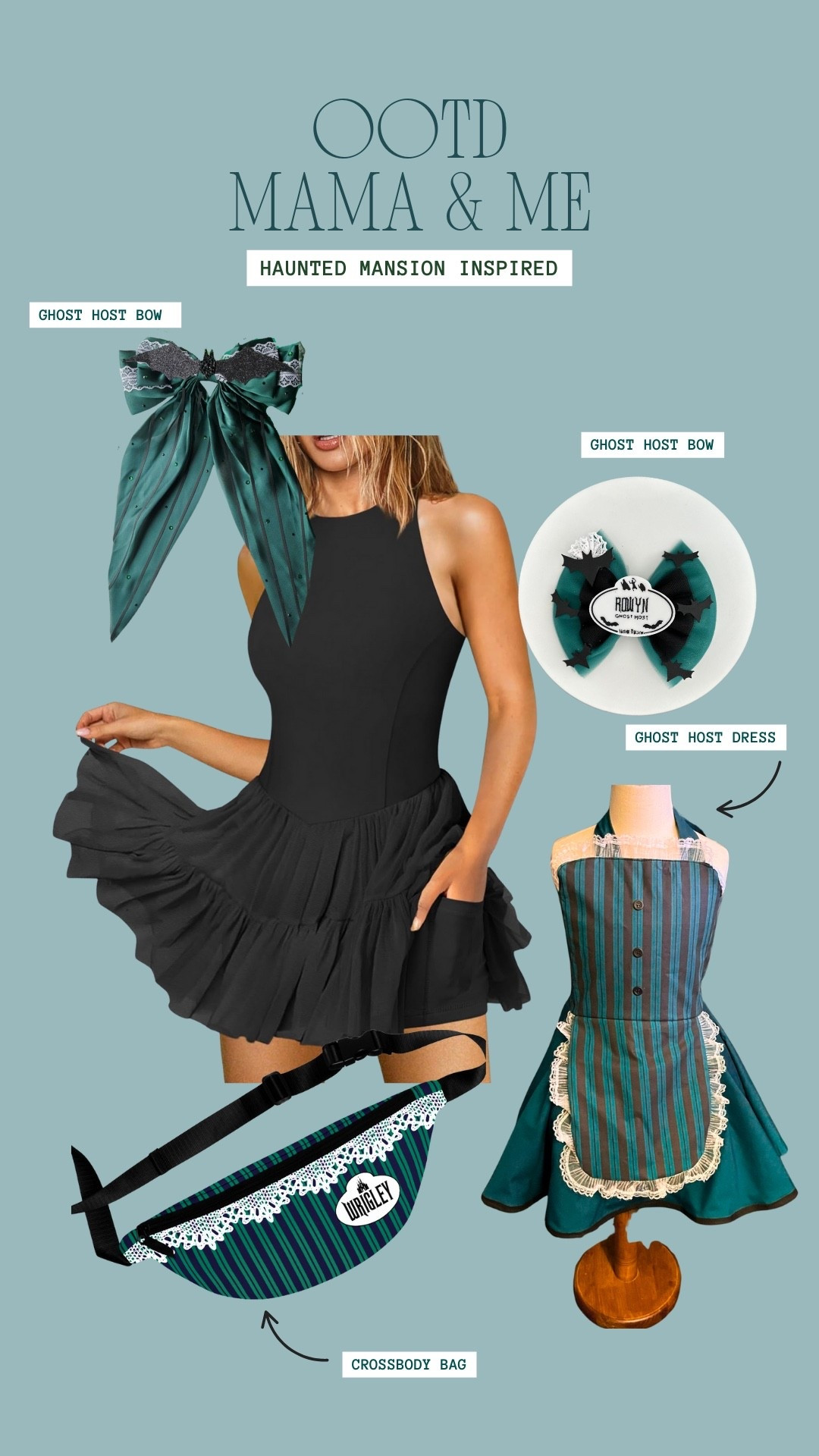 Mommy and me Haunted Mansion Disneybound! Disney, disney world, Disney bound, mommy and me, 

#LTKKids #LTKActive #LTKFamily