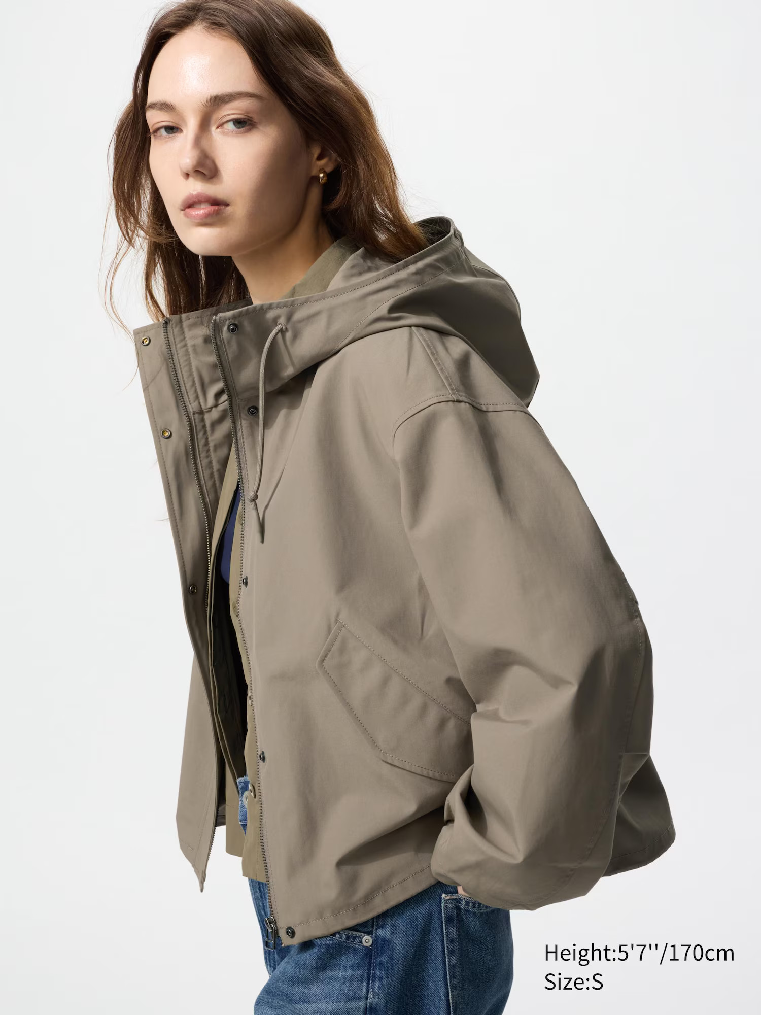 Cotton Blend Short Parka | UNIQLO (US)