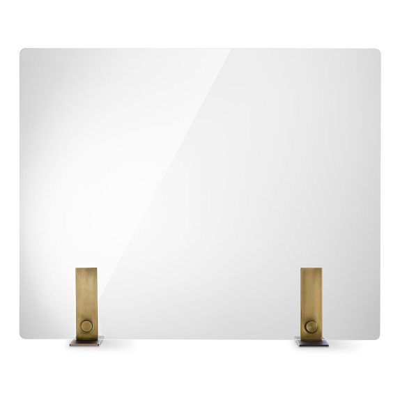 Jackson Fireplace Screen, Brass | Williams-Sonoma