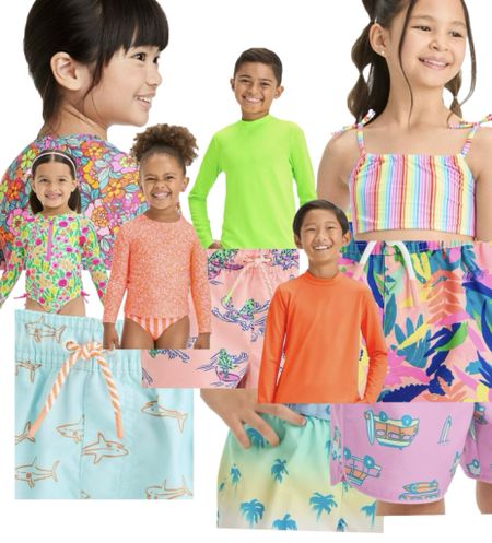 Easter La La Links for my The Sunny La La clients! Reminder for those that love to include swim in Easter Baskets, swimwear for the whole family is currently 30% off at Target! Linking some of my faves for littles (the surfing dinos and pastel palm print are too good)!

#LTKsalealert #LTKkids #LTKfamily