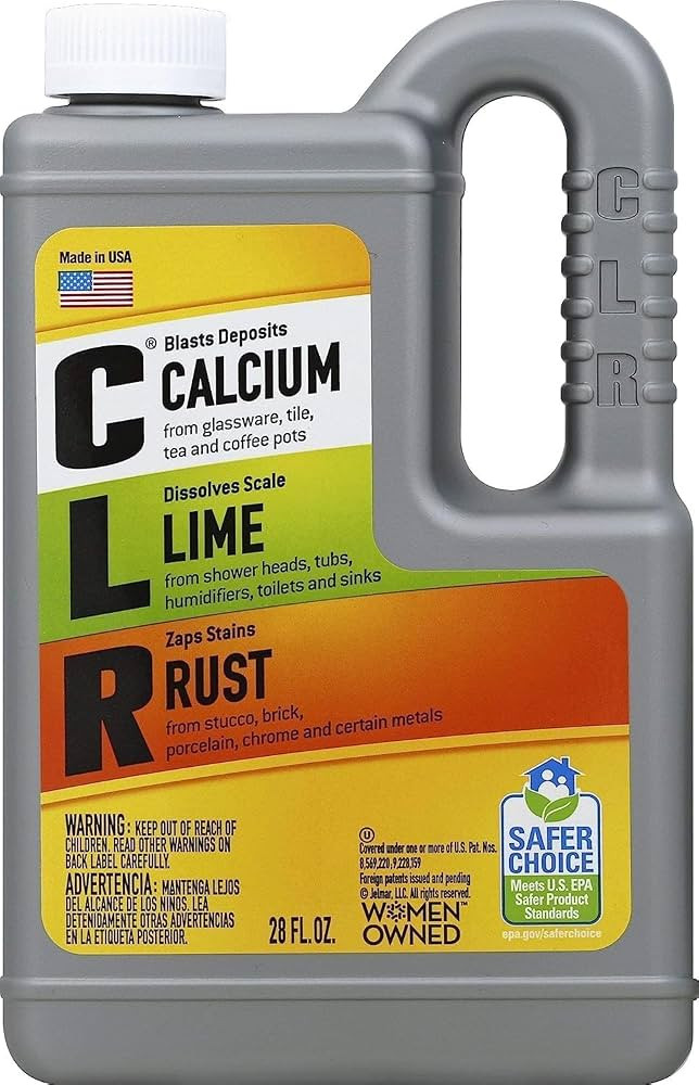Jelmar CLR PRO CL4PROEA Calcium, Lime and Rust Remover, 28 oz Bottle | Amazon (US)