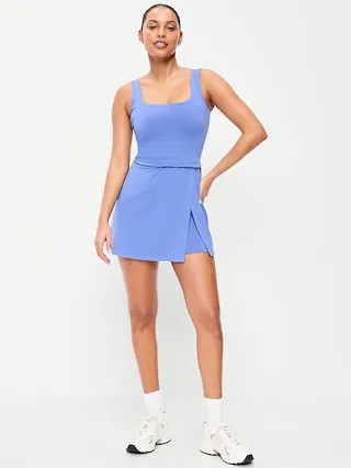 PowerChill Scoop-Back Athletic Dress | Old Navy (CA)