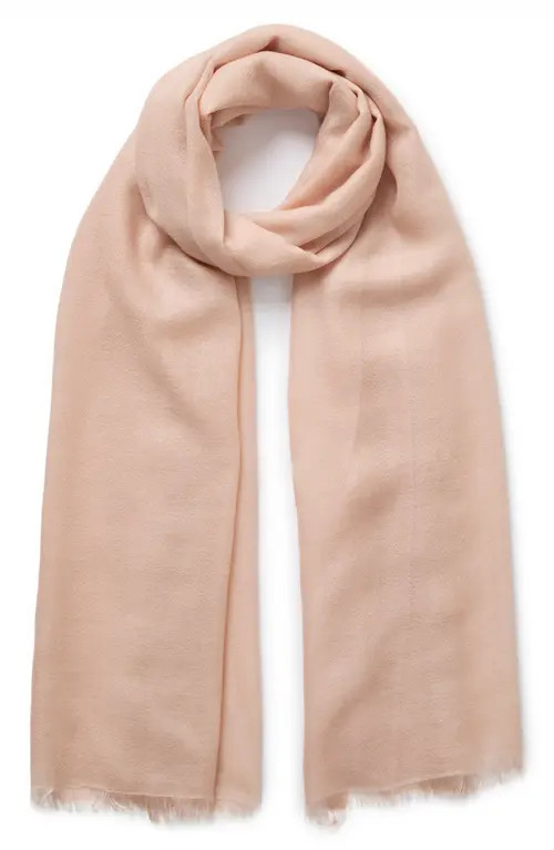JANE CARR The Legere Cashmere Scarf in Rose at Nordstrom | Nordstrom