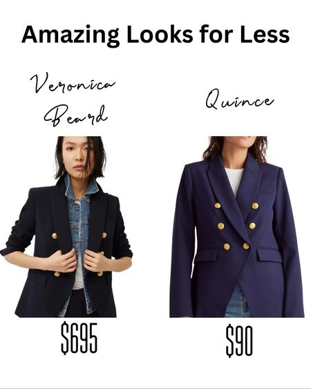 A dickey blazer is so versatile! Whether you prefer a single or double-breasted style, these are great splurge/save options. Both blazers come with an assortment of inserts.

#LTKover40 #LTKworkwear #LTKstyletip