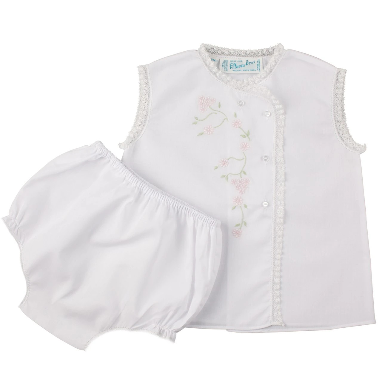 Girls Floral Lace Diaper Set | Feltman Brothers