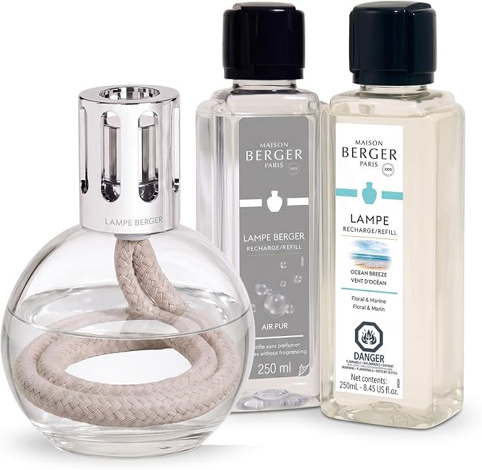 MAISON BERGER Lampe Berger Starter Kit, Round Lamp + 2 Refills | Amazon (US)