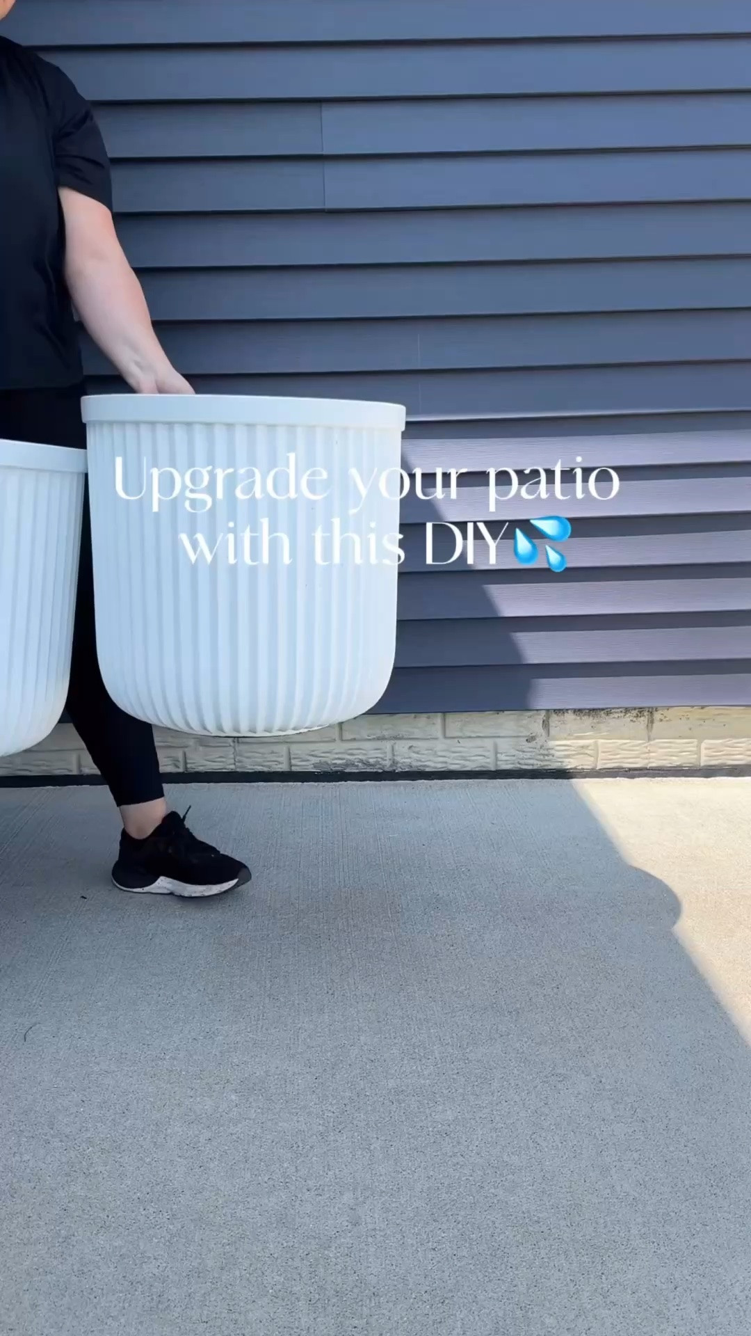 This might be the easiest outdoor DIY ever 💦✨ It instantly made our patio feel so much more relaxing 🫶🏼

#LTKSeasonal #LTKHome #LTKmomlife