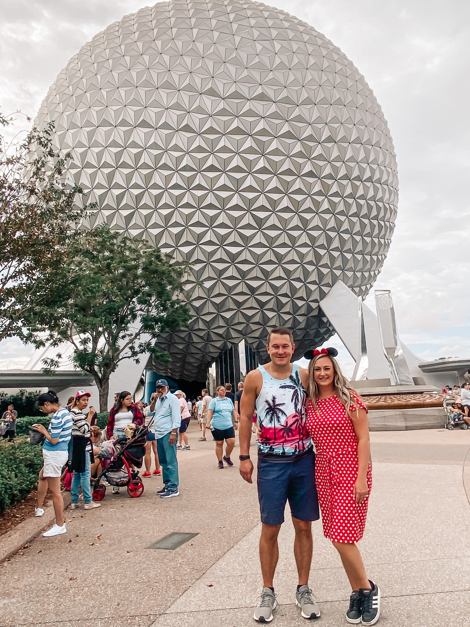 Disney outfit Minnie outfit Epcot o it off Amazon finds adidas clouds Minnie ears mouse ears 

#LTKunder50 #LTKshoecrush #LTKfamily