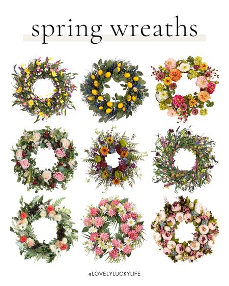 spring wreaths, home decor for spring, spring front door wreaths

#LTKFind #LTKSeasonal #LTKhome