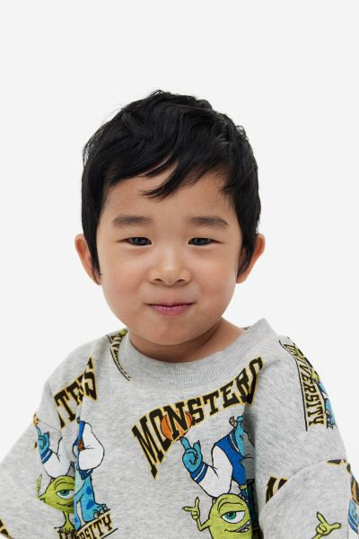 2-piece Printed Sweatshirt Set | H&M (US + CA)