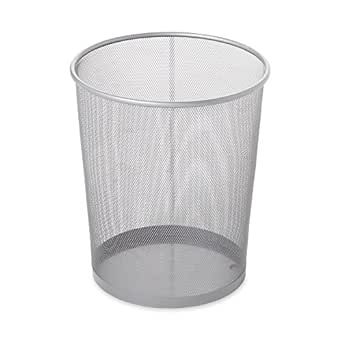 Rubbermaid Commercial Products Concept Collection Mesh Metal Trash Can, 5-Gallon, Fits Under Desk... | Amazon (US)