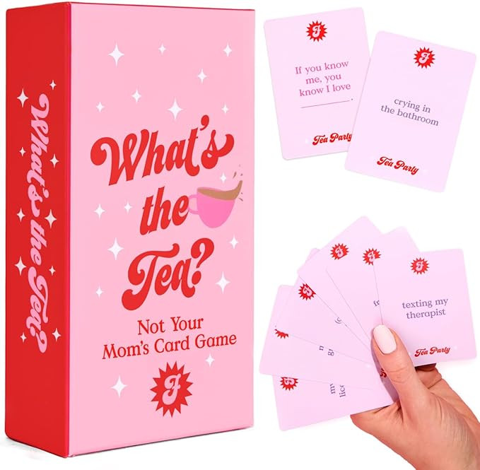 xo, Fetti What's The Tea? Playing Card Game | Bachelorette Party Activity, Cute Birthday Event, A... | Amazon (US)
