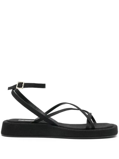 Rosie cross-strap sandals | Farfetch (UK)