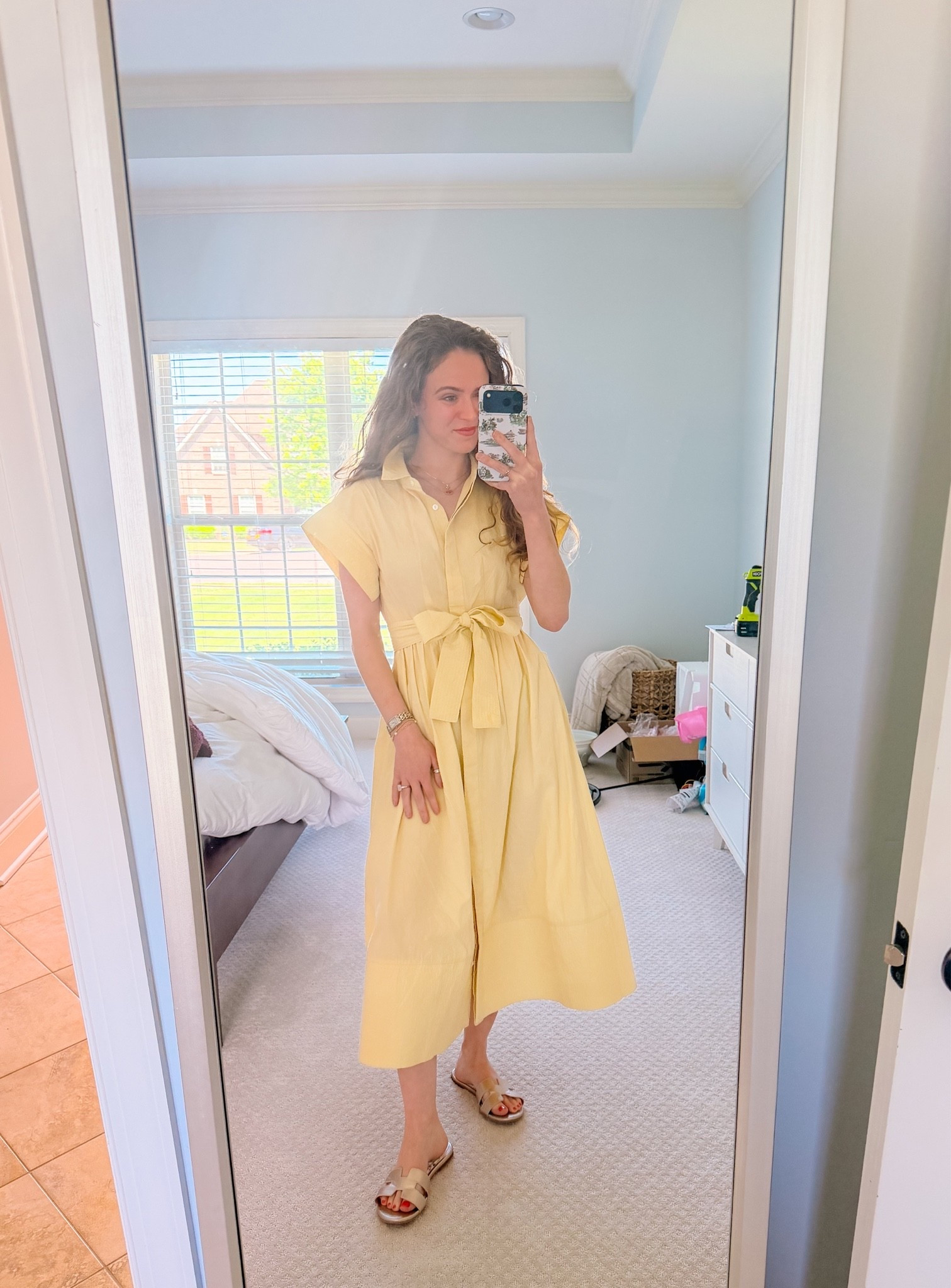 OOTD for more wedding venue tours!! I’ve been loving seeing the spaces & having our wedding vision start to come to life!! This butter yellow dress is one of my faves right now, I adore the cut!!

#LTKootd #LTKWedding