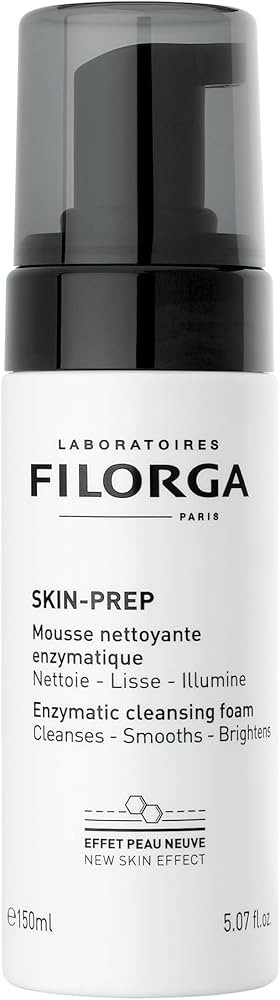 Filorga Skin-Prep Enzymatic Cleansing Foam Face Cleanser With Aloe, Jojoba Oil, and Papain Enzyme... | Amazon (US)