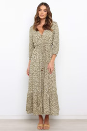 Demmy Dress - Olive | Petal & Pup (US)