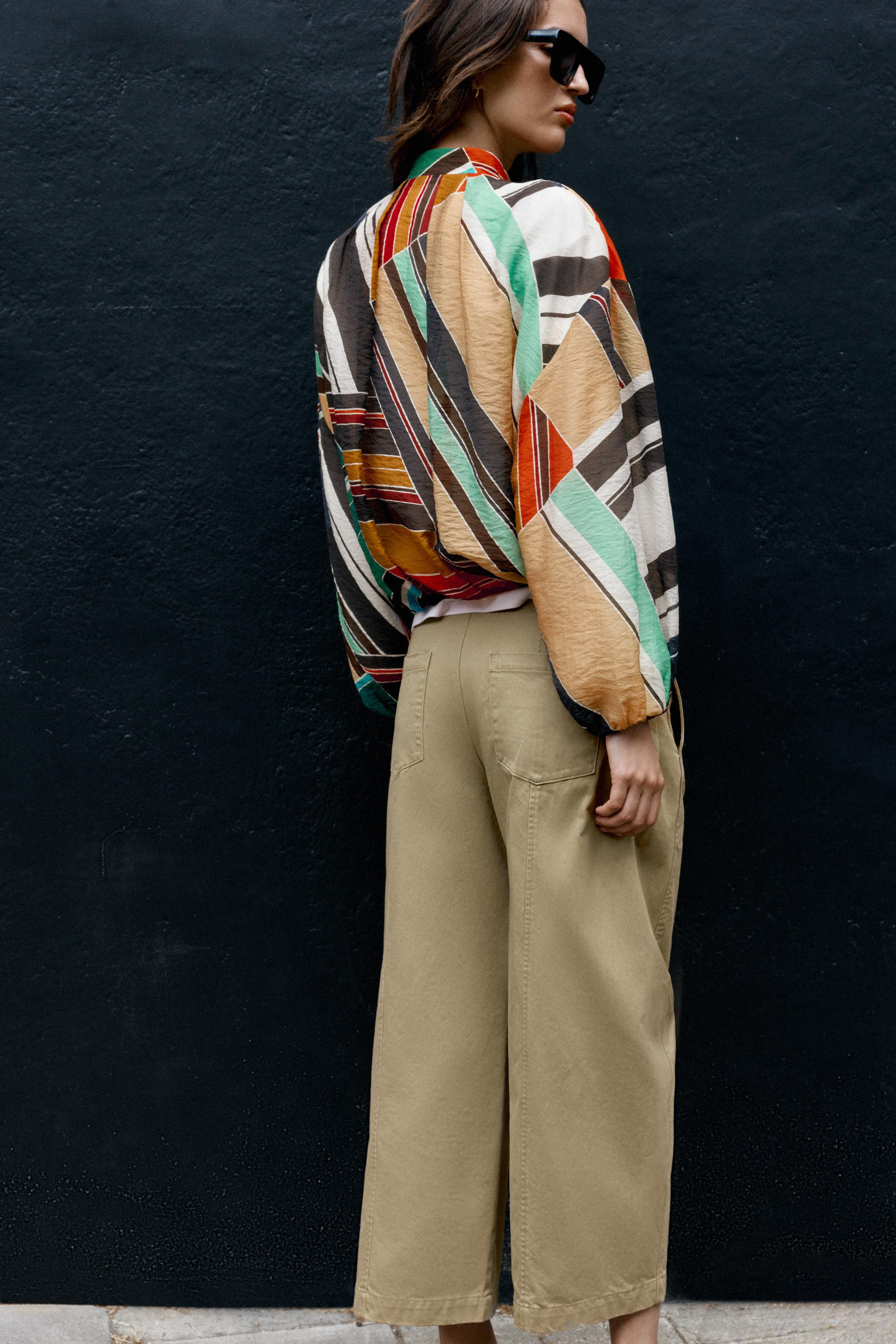 PRINTED BOMBER JACKET | Zara US