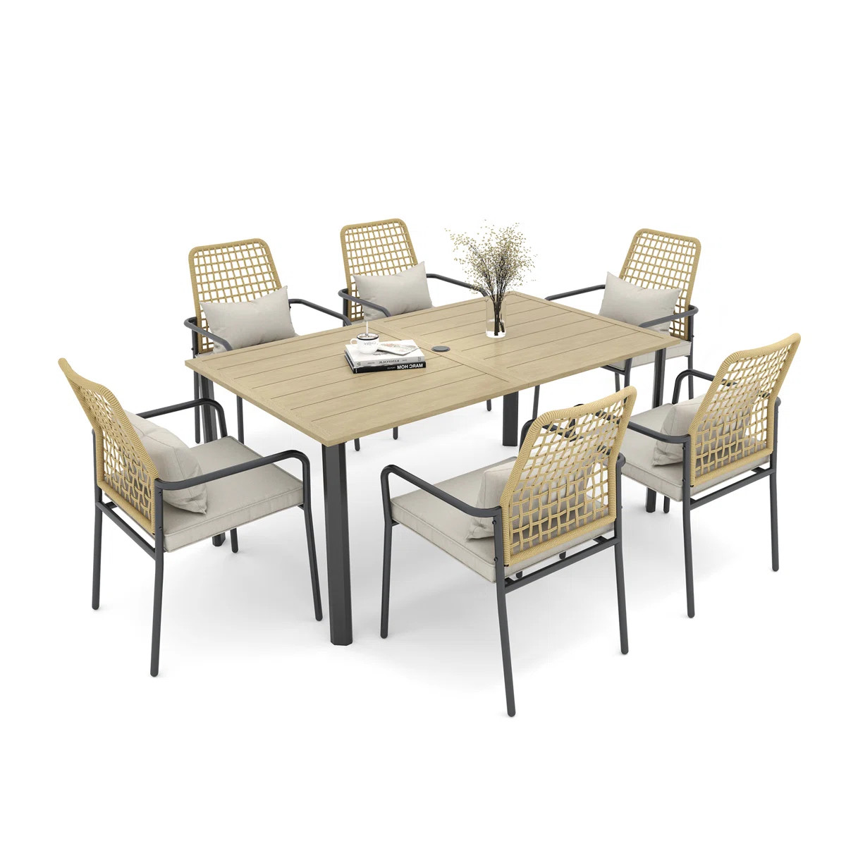 Outdoor/Outdoor & Patio Furniture/Patio Furniture Sets/Patio Dining Sets/SKU: W113015914 | Wayfair North America