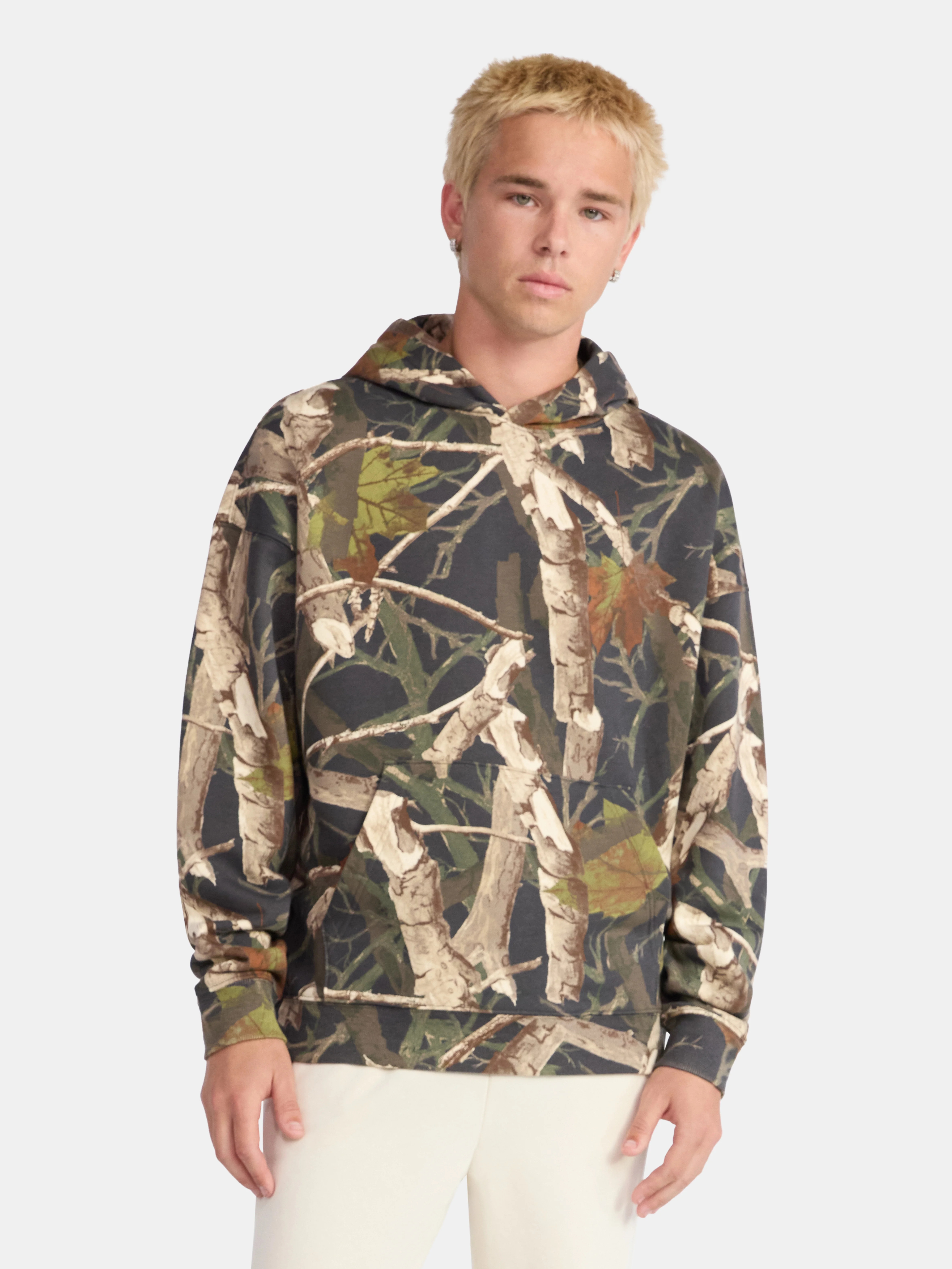 No Boundaries Oversized Hoodie with Long Sleeves, Men's & Big Men's | Walmart (US)