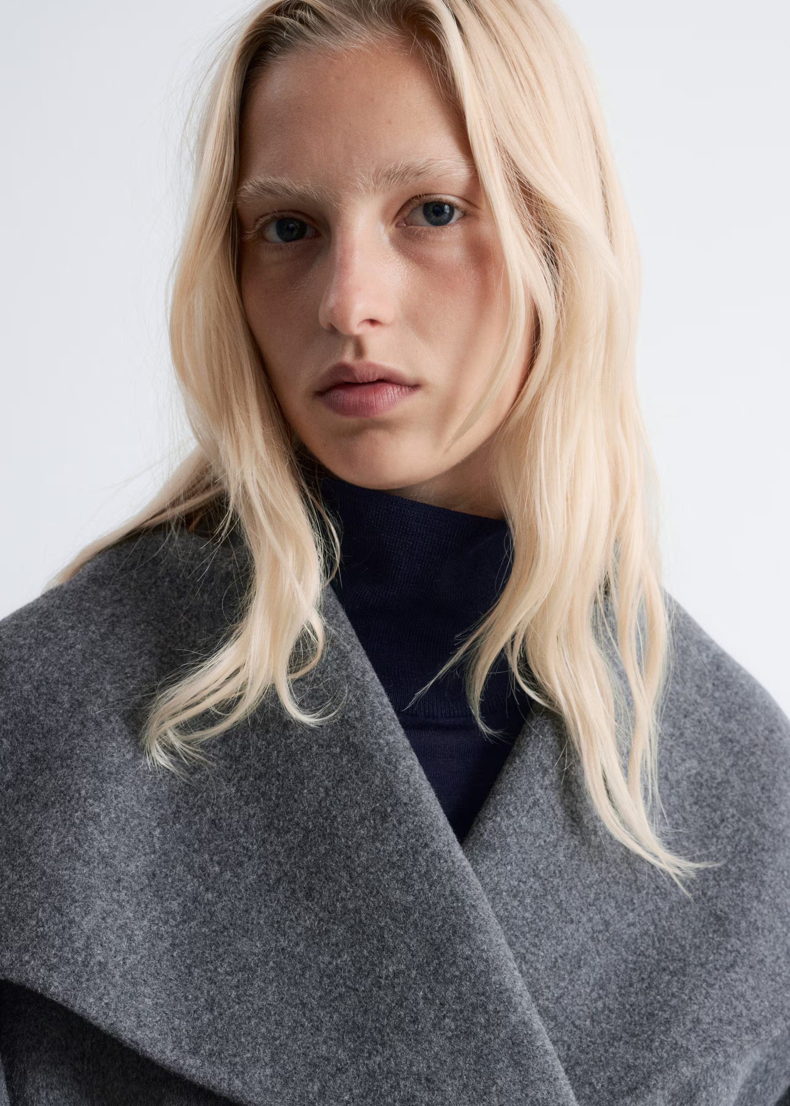 Shawl-Collar Wool Maxi Coat | & Other Stories UK